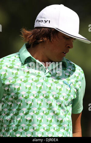 01 mai 2010 - Charlotte, Caroline du Nord, USA - RICKIE FOWLER au cours de la 3e ronde de la Quail Hollow Championship. La troisième série de la Quail Hollow Championship a été joué au Quail Hollow Country Club à Charlotte (Caroline du Nord) et j'ai vu Billy Mayfair aller dans le club house toujours en tête. (Crédit Image : © Jim Dedmon/ZUMApress.com) Banque D'Images