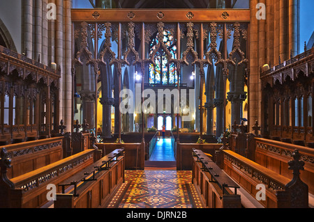 Cathédrale d'Inverness également connu sous le nom de l'église cathédrale de Saint Andrew (1866-69) Banque D'Images