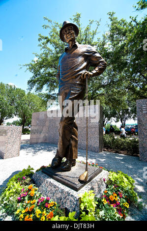 Statue Byron Nelson pendant le HP Byron Nelson Championship TPC Four Seasons Resort Las Colinas à Irving au Texas (crédit Image : © Patrick Green/ZUMApress.com) Southcreek/mondial Banque D'Images