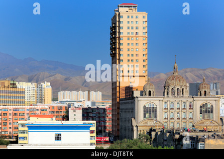 Urumqi, la région autonome ouïghoure du Xinjiang, Chine Banque D'Images