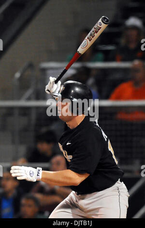 Wake Forest Demon diacres catcher Mike Murray..Le 15ème classé Miami Hurricanes défait Wake Forest Demon diacres 7-4 à Alex Rodriguez Park à Coral Gables, en Floride. (Crédit Image : © Ron Hurst/ZUMApress.com) Southcreek/mondial Banque D'Images