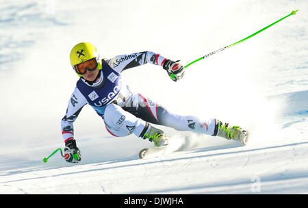 Beaver Creek, Colo, USA. 30Th Nov, 2013. 11/30/2013 Beaver Creek, Colorado USA. Anna Fenninger de l'Autriche pendant la Coupe du Monde de ski FIS womens SuperG race sur le nouveau cours de rapaces à Beaver Creek, Colorado. Credit : Ralph Lauer/ZUMAPRESS.com/Alamy Live News Banque D'Images