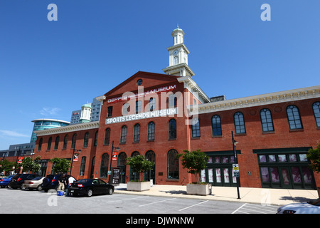 Musée des légendes du sport à côté de l'Oriole Park, Camden Yards Sports Complex, Baltimore, Maryland, USA Banque D'Images