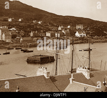 Loch Fyne période Victorienne Tarbert Banque D'Images