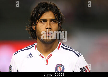 Le 23 octobre 2010 - Carson, Californie, États-Unis d'Amérique - Chicago Fire defender Wilman Conde # 22 avant le Chivas USA vs Chicago Fire jeu au Home Depot Center. Chicago a ensuite battu Club Depotivo Chivas USA avec score final de 4-1. (Crédit Image : © Brandon Parry/global/ZUMApress.com) Southcreek Banque D'Images