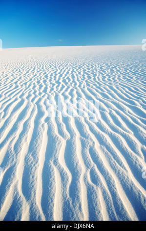 Effet spectaculaire sur les dunes de Lençois Lençois Maranheses (Parc National du Brésil) Banque D'Images