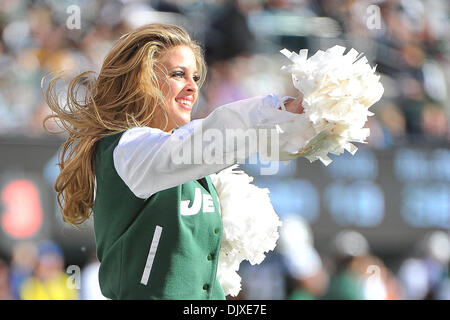 31 octobre 2010 - East Rutherford, New Jersey, United States of America - membre de l'équipage de jets au New Meadowlands Stadium à East Rutherford dans le New Jersey (crédit Image : © Brooks von Arx/global/ZUMApress.com) Southcreek Banque D'Images