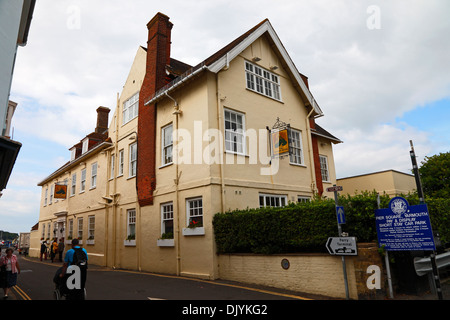 Le George Hotel Yarmouth Île de Wight Hampshire Angleterre Banque D'Images