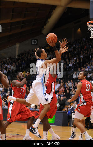 2 janvier 2011 - Villanova, New York, États-Unis - Villanova guard Dominic joue (23) lecteurs de la même voie. 37-33 Rutgers mène à Vilanova est le premier grand match de la saison. Dans un jeu joué à l'Pavillion de Villanova, Mississippi (crédit Image : © Mike Southcreek human life by Sylvester Graham/global/ZUMAPRESS.com) Banque D'Images