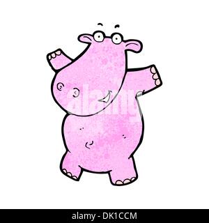 Retro cartoon avec texture. Isolé sur blanc. Illustration de Vecteur