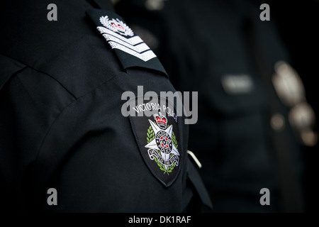 Uniforme de Police de Victoria, Melbourne. Banque D'Images