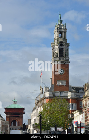 Hôtel de Ville de Colchester et Jumbo Banque D'Images