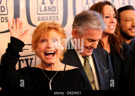 Bonnie Franklin Pat Harrington Jr Mackenzie Phillips 10e TV Land Awards - Arrivals New York City USA - 14.04.12 Banque D'Images