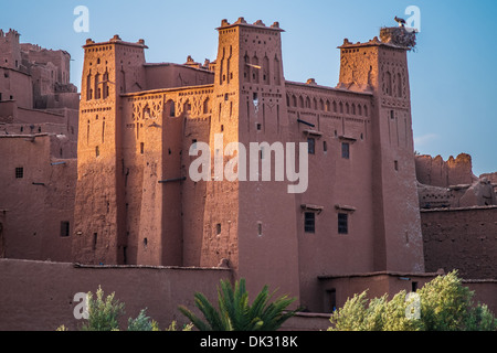 Le patrimoine de l'Unesco Ait Ben Haddou kasbah au Maroc Banque D'Images