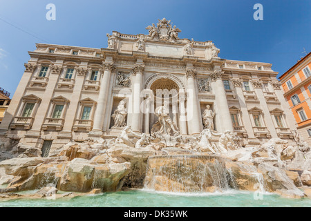 Fontaine de Trevi Rome,Italie Banque D'Images