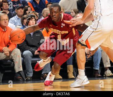 26 févr. 2011 - Charlottesville, Virginie, États-Unis - NCAA COLLEGE BASKETBALL - Virginia Cavaliers contre les Boston College Eagles à la John Paul Jones Arena. Le Boston College Eagles a gagné 63-44. (Crédit Image : © Andrew Shurtleff/ZUMAPRESS.com) Banque D'Images