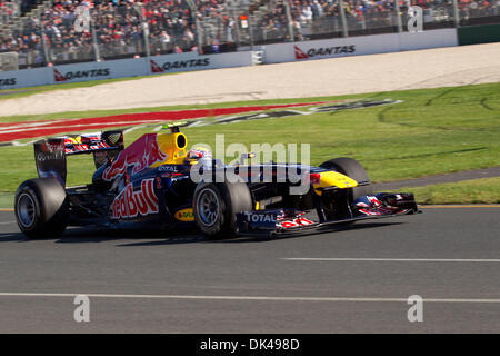 Mar 27, 2011 - Melbourne, Victoria, Australie - voitures sur la piste au cours de la Formule Un Grand Prix d'Australie. (Crédit Image : © Andrew Gyopar/ZUMAPRESS.com) Banque D'Images