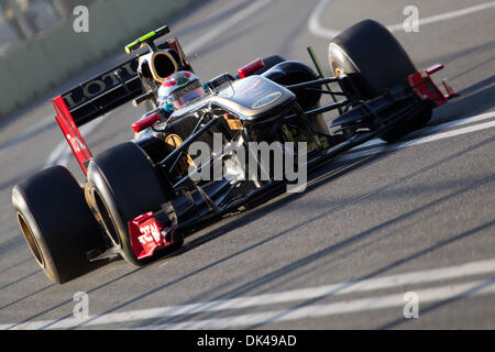 Mar 27, 2011 - Melbourne, Victoria, Australie - voitures sur la piste au cours de la Formule Un Grand Prix d'Australie. (Crédit Image : © Andrew Gyopar/ZUMAPRESS.com) Banque D'Images