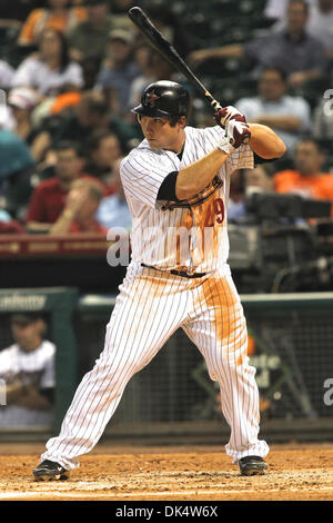 14 avril 2011 - Houston, Texas, États-Unis - Baseball Houston Astros Brett Wallace (29) dans la 7e manche au bâton. Les Astros de Houston battre les San Diego Padres 1-0 au Minute Maid Park de Houston, TX. (Crédit Image : © Luis Leyva/ZUMAPRESS.com) Southcreek/mondial Banque D'Images