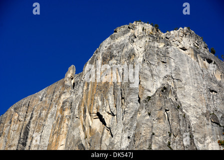 Falaises de granit à Yosemite National Park en Californie Banque D'Images