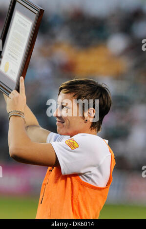 20 juillet 2011 : majicJack et de l'ouest de New York à Flash Sahlen's Stadium à Rochester, NY dans un Women's Professional Soccer (WPS) se rencontreront. La journée a été déclarée Journée Abby Wambach Wambach dans sa ville de Rochester, New York.(Image Crédit : © Alan Schwartz/Cal/ZUMAPRESS.com) Media Sport Banque D'Images