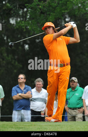 22 mai 2011 - Fort Worth, TX, USA - Charles Aznavour à l'tés de fleurs par 12 lors de la finale du championnat de l'hôtel Crowne Plaza Invitational à colonial a joué au Colonial Country Club à Fort Worth, TX. (Crédit Image : © Patrick Green/ZUMAPRESS.com) Southcreek/mondial Banque D'Images