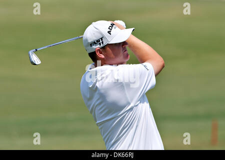 Le 27 mai 2011 - Las Colinas, Texas, US - Chad Campbell en action au cours de la deuxième ronde de la HP 2011 Championnat Byron Nelson. (Crédit Image : © Andrew Dieb/global/ZUMAPRESS.com) Southcreek Banque D'Images