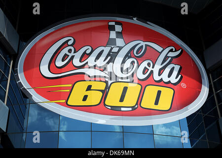 29 mai 2011 - Concord, Caroline du Nord, États-Unis - Coca-Cola 600 signe à Charlotte Motor Speedway à Concord en Caroline du Nord. (Crédit Image : © Marty Bingham/global/ZUMAPRESS.com) Southcreek Banque D'Images