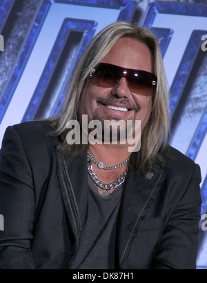 Vince Neil Motley Crue et KISS annoncer leur Co-Headlining Tour Los Angeles Californie - 15.03.12 Banque D'Images