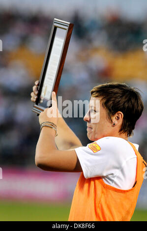 20 juillet 2011 : Le Western New York Flash défait les majicJack 3-1 à Sahlen's Stadium à Rochester, NY dans un Women's Professional Soccer (WPS) se rencontreront. Abby Wambach Abby Wambach au cours de jour à Rochester, New York.(Image Crédit : © Alan Schwartz/Cal/ZUMAPRESS.com) Media Sport Banque D'Images