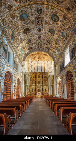 Eglise de Santo Domingo de Guzmán à Oaxaca, Mexique Banque D'Images