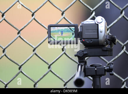 13 août 2011 - Aberdeen, Maryland, États-Unis - Coulisses pendant la Cal Ripken World Series à Aberdeen, Maryland le 13 août, 2011. (Crédit Image : © T.J. Root/Eclipse/ZUMAPRESS.com) Banque D'Images