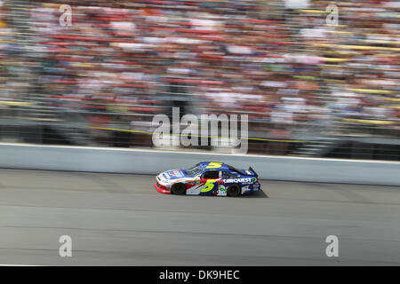 21 août 2011 - Brooklyn, Michigan, États-Unis - NASCAR Sprint Cup Series driver Mark Martin (5) au cours de la Michigan Pure 400 au Michigan International Speedway. (Crédit Image : © Rey Del Rio/ZUMAPRESS.com) Southcreek/mondial Banque D'Images