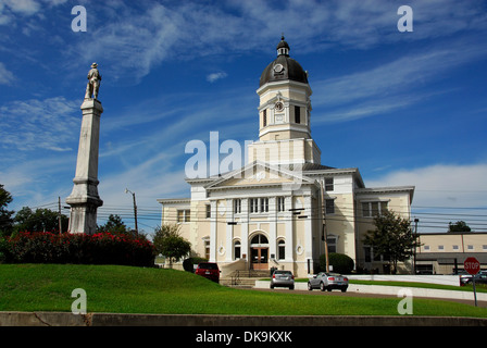 Palais de justice du comté de Claiborne, Port Gibson, de l'emplacement de l'boycott économique par le chapitre local de NAACP Banque D'Images