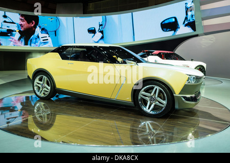 Nissan IDx Freeflow concept au Salon de l'automobile 2013 au Japon Banque D'Images