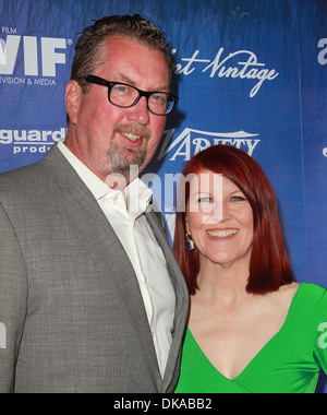 Chris Haston Kate Flannery Variété et Women in Film pré-événement EMMY présenté par Saint Vintage tenue à montage Beverly Hills Banque D'Images