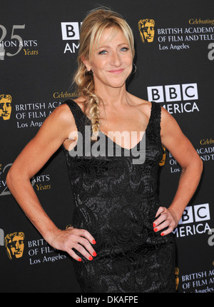 Edie Falco BAFTA Los Angeles plat plateau 2012 présenté par BBC America - Arrivées Los Angeles California - 22.09.12 Banque D'Images