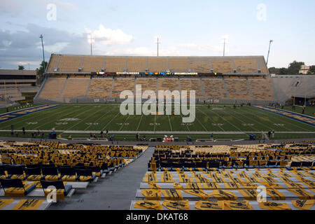 24 septembre 2011 - Morgantown, Virginie-Occidentale, États-Unis - Milan Stade Milan Puskar de Morgantown, West Virginia avant le match entre les Tigres de la LSU et West Virginia Mountaineers. (Crédit Image : © Frank Jansky/global/ZUMAPRESS.com) Southcreek Banque D'Images