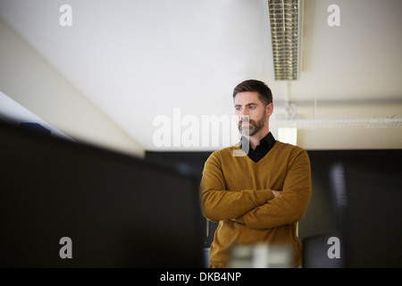 Businessman in office Banque D'Images