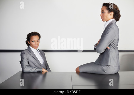 Bureau d'affaires dans plusieurs images, Banque D'Images