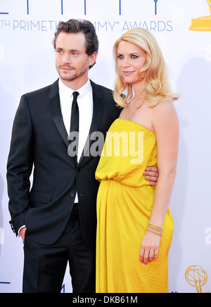 Hugh Dancy Claire Danes 64e congrès annuel Primetime Emmy Awards tenue au Nokia Theatre L.A Live - Arrivées Los Angeles California - Banque D'Images