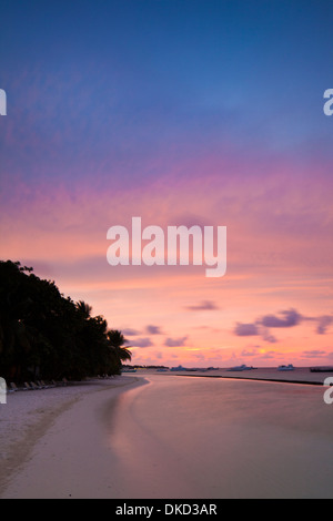 Kuramathi Island Resort, Maldives. Banque D'Images