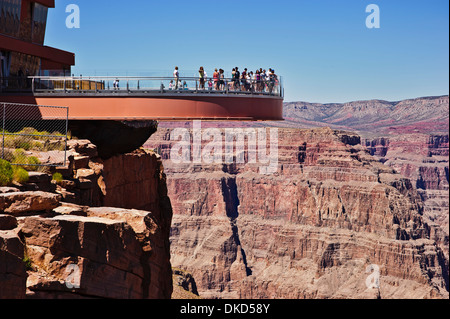 Grand Canyon Skywalk Banque D'Images