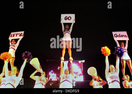 Jan 07, 2007 - Scottsdale, FL, USA - Floride fans profitez d'un Pep Rally à Scottsdale le 7 janvier 2007. Banque D'Images