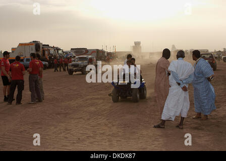 Jan 16, 2007 - La Nema, Mauritanie - Stade 10 - 16/01/2007  > NEMA NEMA / MAURITANIE(Image Crédit : © Olivier Pojzman/ZUMA Press) Banque D'Images