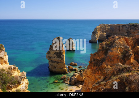 Algarve - Algarve Strand Marinha marinha plage 02 Banque D'Images