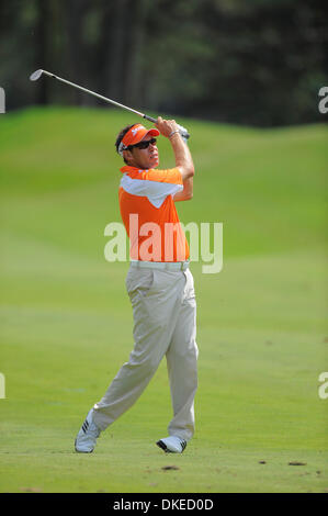 07 mai 2009 - Ponte Vedra Beach, Floride, USA - Brian Davis lors du premier tour tour de l'Championnat des joueurs à TPC Sawgrass le 7 mai 2009. (Crédit Image : © JB Skipper/ZUMA Press) Banque D'Images