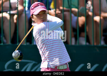 09 mai 2009 - Williamburg , Virginia, United States - SHIHO OYAMA du Japon au cours de la 2009 perfoms Michelob Ultra Open à Kingsmill événement LPGA à Williamsburg, en Virginie. (Crédit Image : © Chaz Niell/Southcreek IME/ZUMA Press) Banque D'Images