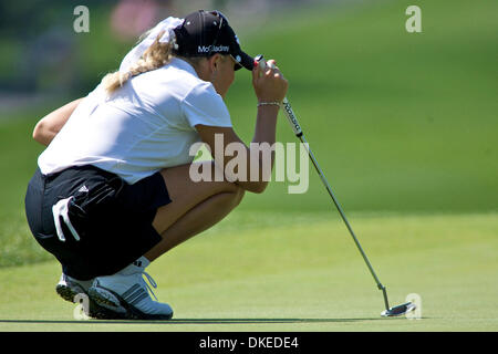 09 mai 2009 - Williamburg , Virginia, United States - Natalie Gulbis perfoms pendant le 2009 Michelob Ultra Open à Kingsmill événement LPGA à Williamsburg, en Virginie. (Crédit Image : © Chaz Niell/Southcreek IME/ZUMA Press) Banque D'Images