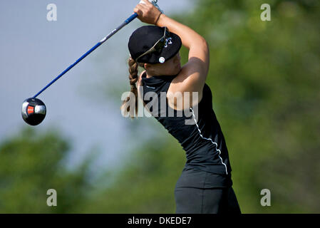 09 mai 2009 - Williamburg , Virginia, United States - VICKY HURST de USA perfoms pendant le 2009 Michelob Ultra Open à Kingsmill événement LPGA à Williamsburg, en Virginie. (Crédit Image : © Chaz Niell/Southcreek IME/ZUMA Press) Banque D'Images